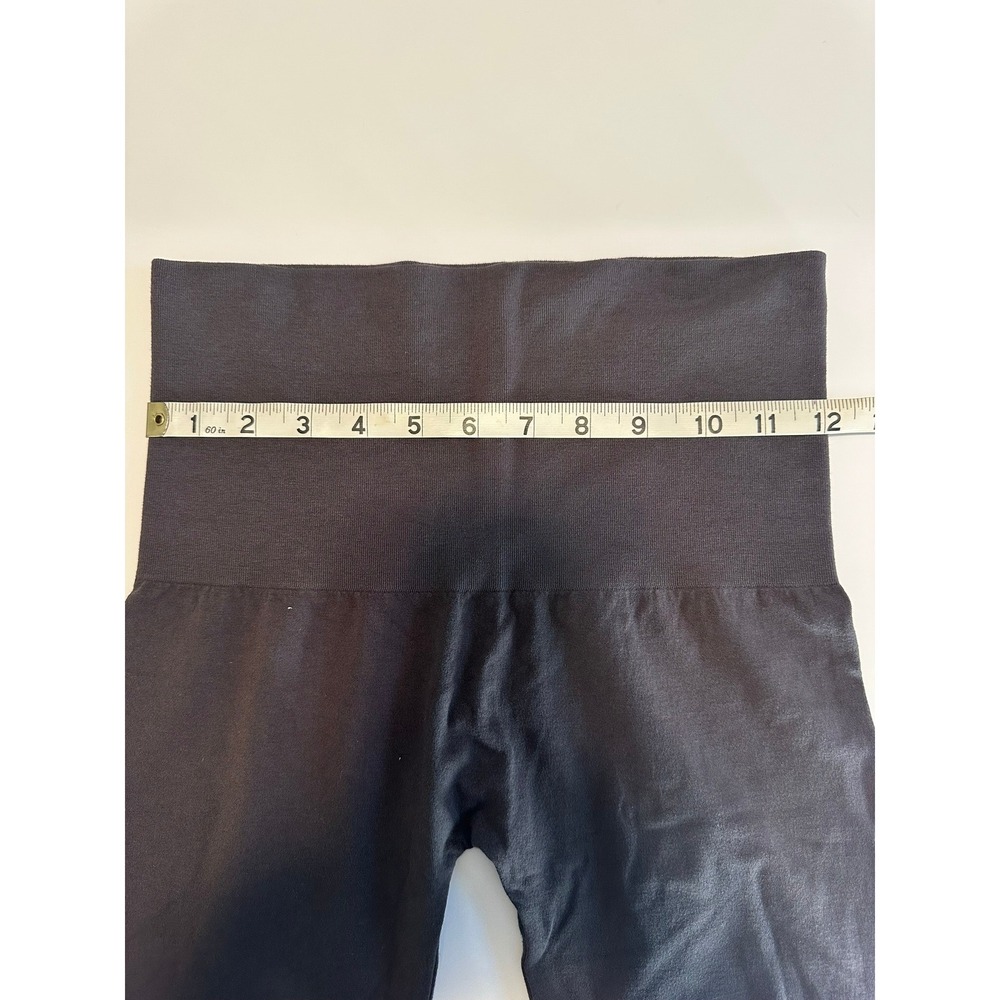 Set of M. Rena High Waisted Seamless Leggings NWT & Capris Dk. Gray Med. - Picture 13 of 13